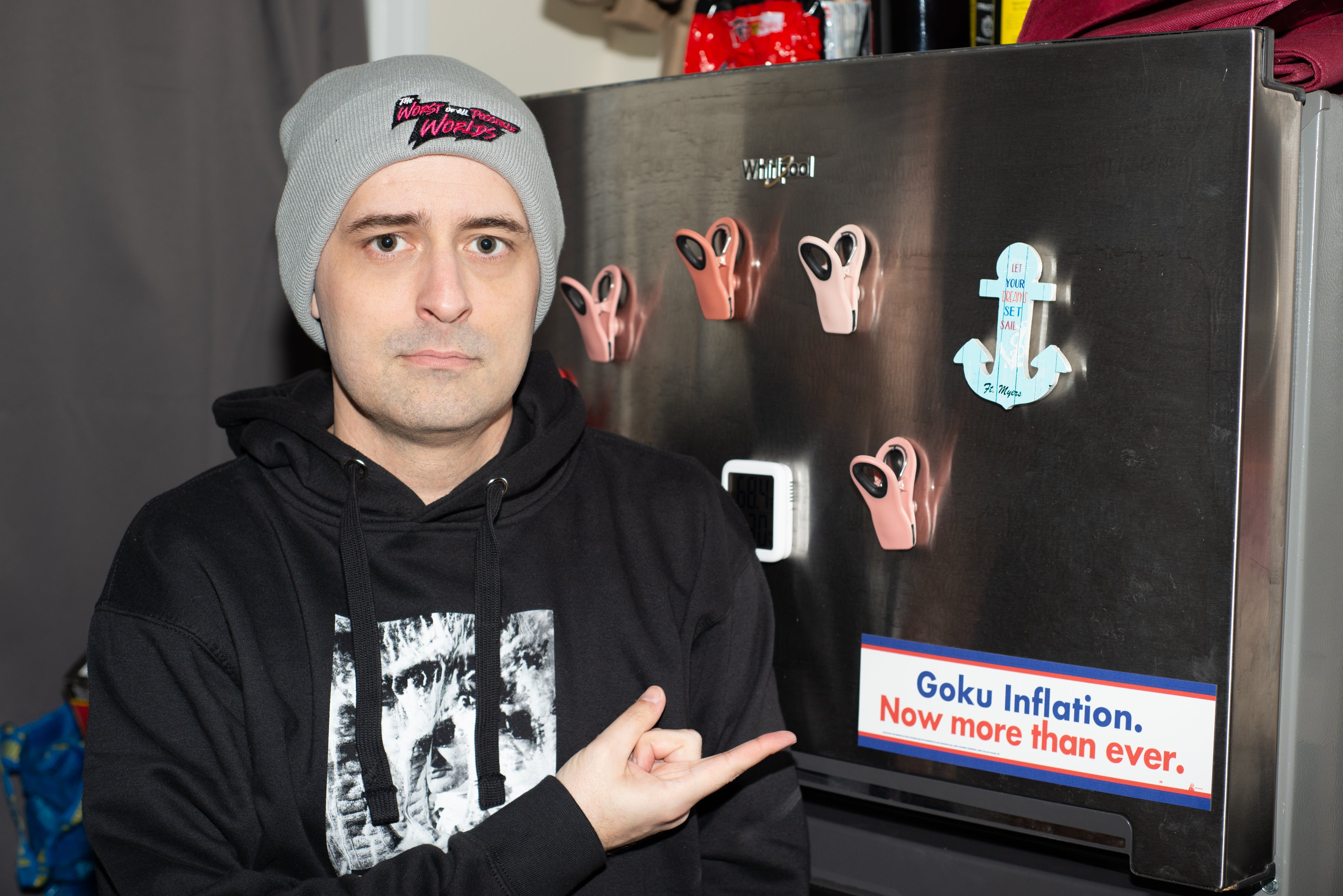 Goku Inflation campaign magnet